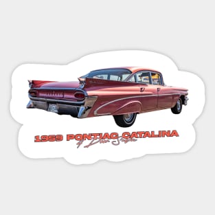 1959 Pontiac Catalina 4 Door Sedan Sticker